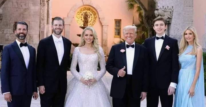 Trump’s Daughter, Tiffany, Nigerian Michael Boulos Tie The Nuptial Knot After 4 Years Of Dating