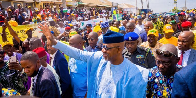 Excitement As Gov Abiodun Commissions 2.35km Arepo-Journalists Estate Road