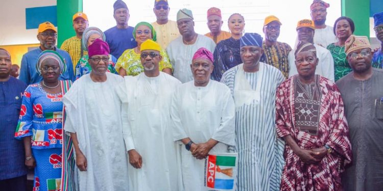 2023: Abiodun Promises Issue Based Campaign As He Unveils Council, Secretariat In Ogun