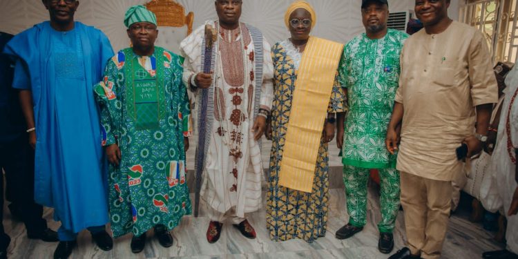 Ogun West 2023: Olota, Awori Obas, Stakeholders Assure Senator Adeola Of Victory