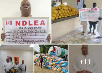 NDLEA Arrests Church General Overseer, Theology Student Over Dubai-Bound Meth, Skunk