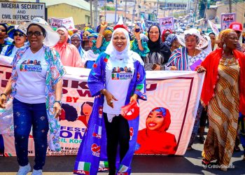 Kogi Women Stage Thank You Walk, Hail Peaceful Polls