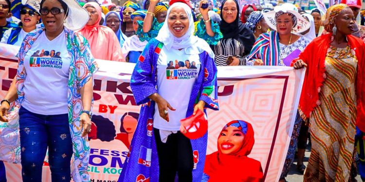 Kogi Women Stage Thank You Walk, Hail Peaceful Polls
