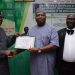 Ogun Assembly Speaker, Oluomo, Gets Certificate of Return
