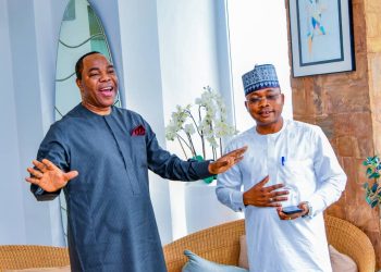 Tunde Ayeni Receives Kogi APC Guber Candidate, Ododo, In Abuja, Charges Him To Focus On Development