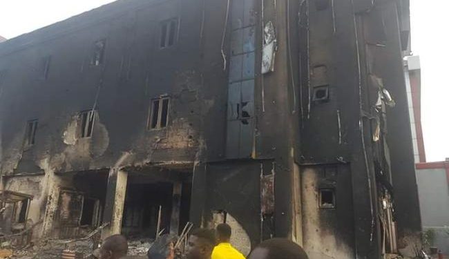 Fire Razes Multi-Million-Naira Hotel In Anambra