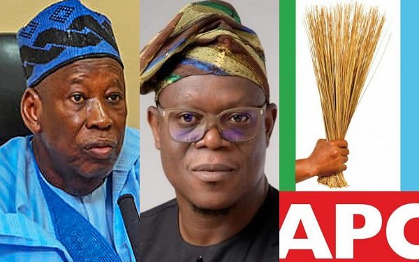 Ganduje, Senator Basiru Emerge National Chairman, Secretary Of APC