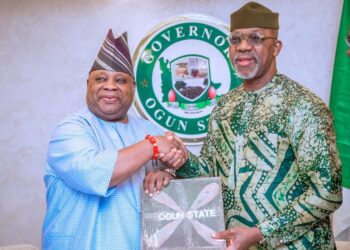 Governor Abiodun Receives Adeleke, Seeks Joint Ogun/Osun Cultural Festival