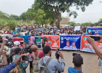Gov Poll: Kogi Indigenes Storm INEC Headquarters, Back Election Outcome