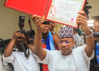 INEC Presents Certificates Of Return To Ododo, Deputy