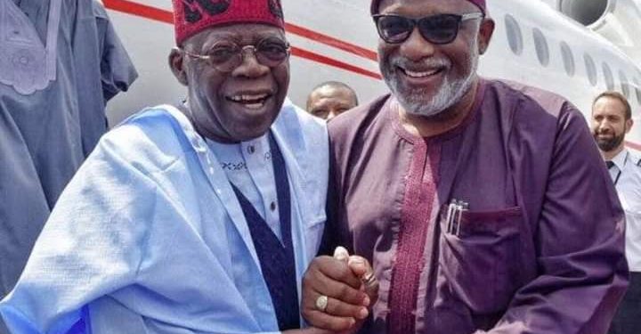 It’s Difficult Task To Sing Dirge For My Brother, Akeredolu – Tinubu