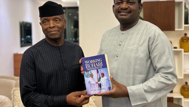 Working With Buhari: ‘An Honest Account Of Ex – President’s 8 Years In Aso Rock – Osinbajo 