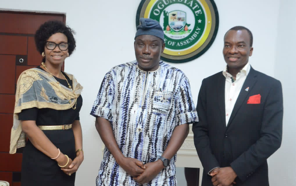 Achudume Visits Ogun Assembly Speaker, Says Elemide Exemplifies Principles Of Christianity