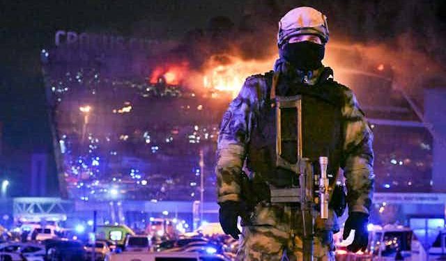 Moscow: Four Suspects In Crocus City Hall Attack Charged With Terrorism