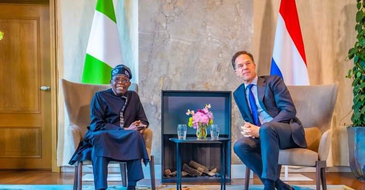 Tinubu Meets Netherlands’ Prime Minister Mark Rutte