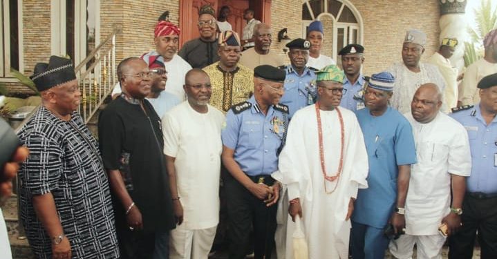 Excitement As Yewa Traditional Rulers Welcome Their Illustrious Son, IGP Egbetokun, Home