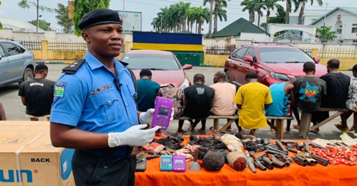 Police Parade Killers Of Major-General, 435 Others In Imo