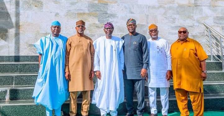 Southwest Governors Appoint Sanwo-Olu As Chairman, Resolve To Tackle Food Insecurity In Zone 