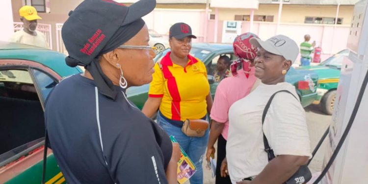 June 12: Foundation Dispenses Free Fuel To Taxi Drivers In Ogun To Mark Democracy Day