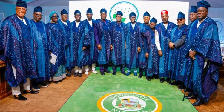 Fubara Absent As Southern Governors Meet In Ogun, Elect Abiodun As Chairman