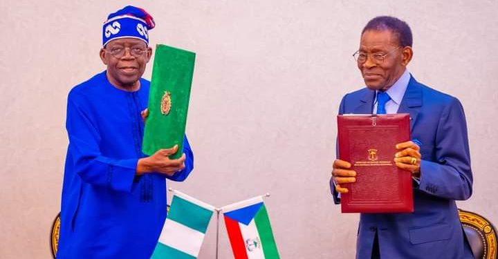 President Tinubu, Mbasogo Sign Pact On Gulf Of Guinea Gas Pipeline Project