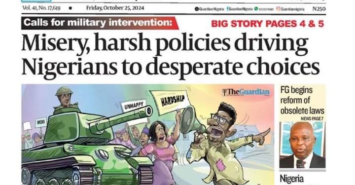 The Guardian And Its Lead Story