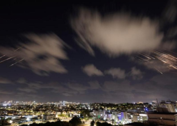 Flames, Loud Explosions As Iran Rains Multiple Missiles On Israeli Cities