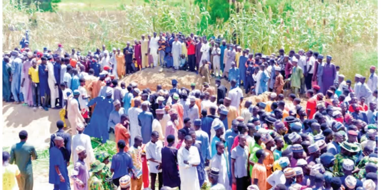 Tinubu, Buhari, Governors, Others Mourn As 105 Victims Of Jigawa Tanker Explosion Get Mass Burial