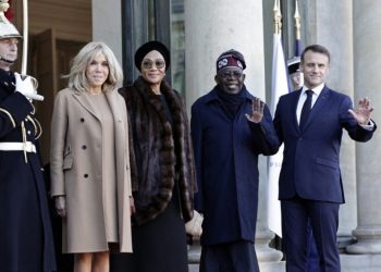 Macron Welcomes Tinubu To France