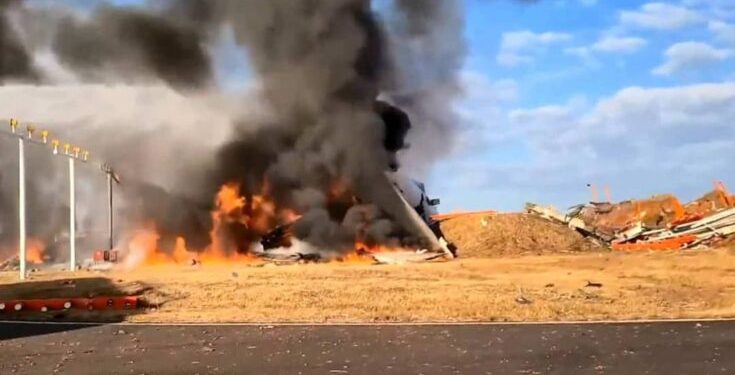 Just In: Another Plane Crash Leaves Scores Dead On Sunday