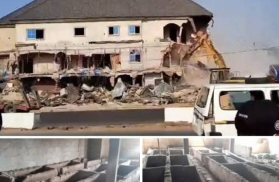Security Operatives Uncover Over 30 Graves, Shrine In Anambra Hotel