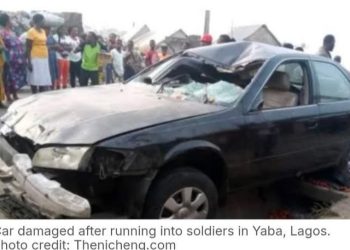 Military Police, Other Agencies Probe Why Driver Rammed Car Into Troops In Lagos 