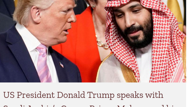 Saudi Arabia Counters Trump, Says No Peace Pact With Israel Without Sovereign Palestinian State