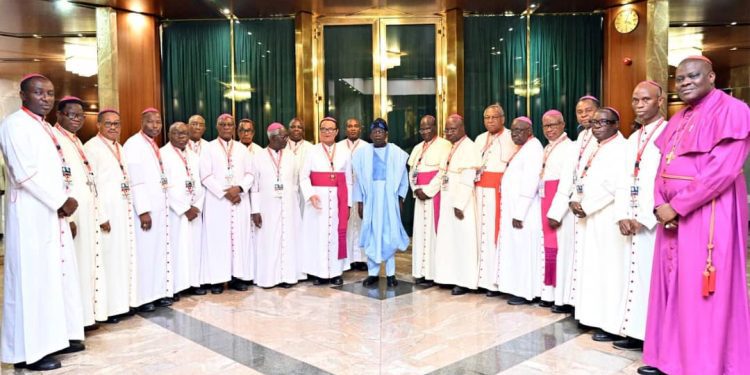 Fuel Subsidy Removal Painful But Inevitable, Tinubu Tells Catholic Bishops