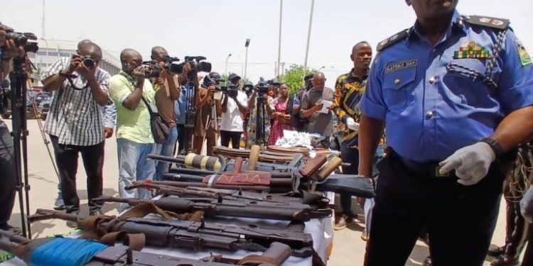 Police Arrest Ex – Immigration Officer Selling Arms To Bandits In Abuja 