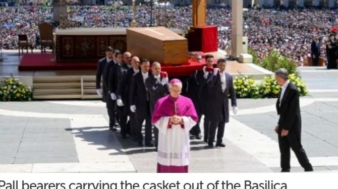 Over 250,000 Mourners, Including World Leaders Bid Pope Francis Final Farewell