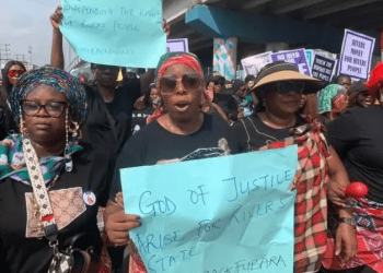 Protesting Women Storm Port Harcourt, Demand Fubara’s Reinstatement