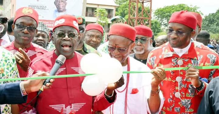 Tinubu Pledges To Tackle Erosion In Anambra, Reactivate Gas Plan, Integrate State Into Rail System