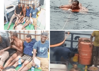Four Nigerians Rescued On Atlantic Ocean After Being Cast Off Foreign Vessel