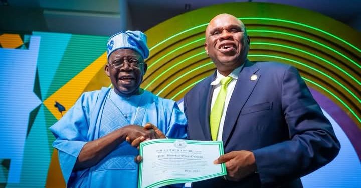 ICYMI: President Tinubu Confers GCON on Outgoing Afrexim Bank Chairman, Benedict Oramah