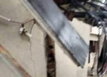 Telecom Mast Collapses On Dwelling House, Injures Landlord In Ogun