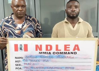 NDLEA Arrests Ex – Football Star, 4 Others Over Bid To Smuggle  Cocaine, Meth Into Nigeria