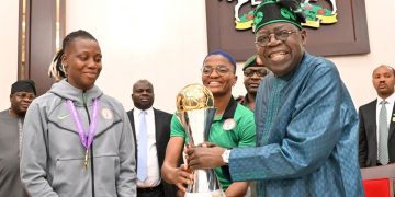 Tinubu Splashes Cash On Triumphant Super Falcons Over WAFCON Victory