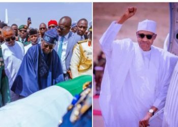 Ex – President Muhammadu Buhari Buried Amid Tears In Daura