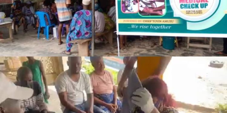Toyin Amuzu’s Free Health Scheme Gives Hope to the Elderly in Ogun