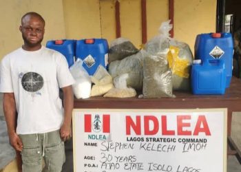 NDLEA Busts Clandestine Colos Lab In Lagos, Arrests Owner