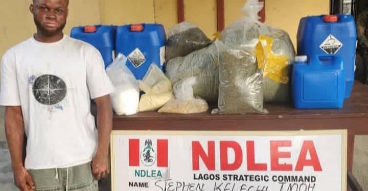 NDLEA Busts Clandestine Colos Lab In Lagos, Arrests Owner