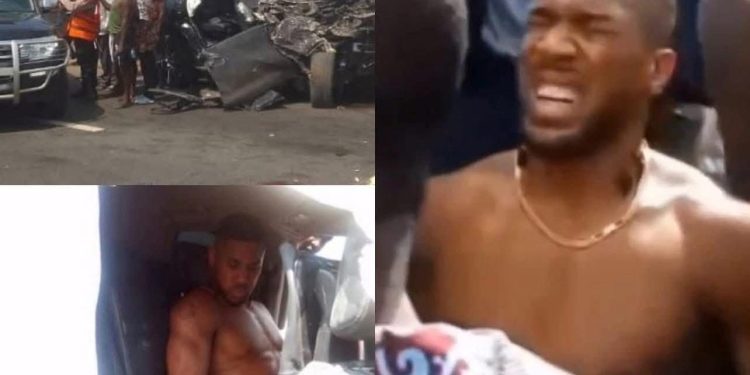 Senator Adeola YAYI Sympathizes With Anthony Joshua Over Ghastly Accident