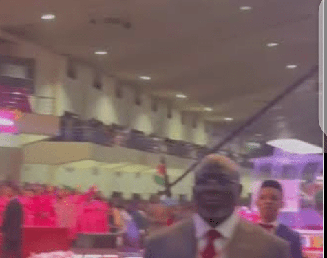 The Spectacle Of a Sitting Nigerian Governor Standing as Usher!