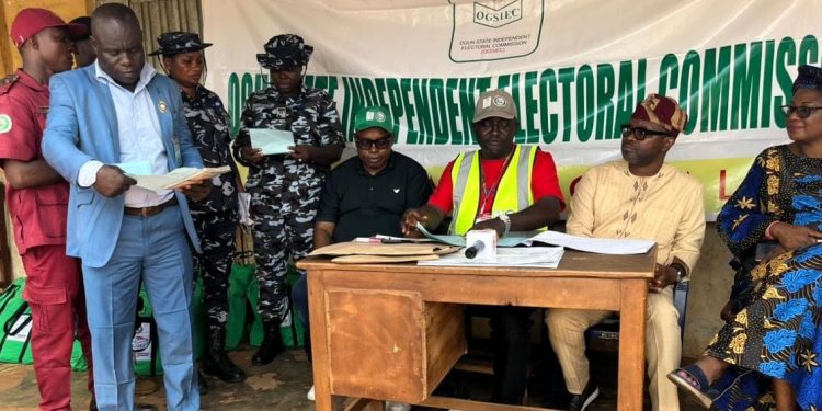 APC Wins As 19 Political Parties Contest Ohunbe Ward Bye-Election In Ogun